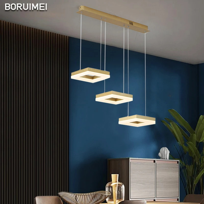 Round/Square Gold Coffee Color 3 Heads Pendant Light Restaurant Hotel Hall Living Dining Room Minimalist Creative Led Chandelier
Round/Square Gold Coffee Color 3 Heads Pendant Light Restaurant Hotel Hall Living Dining Room Minimalist Creative Led Chandelier