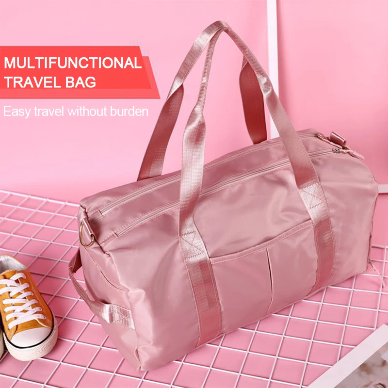 Women Gym Bag Dry Wet Separation Fitness Yoga Handbag Men Women Training Fitness Travel Handbag with Shoes Compartment
Women Gym Bag Dry Wet Separation Fitness Yoga Handbag Men Women Training Fitness Travel Handbag with Shoes Compartment