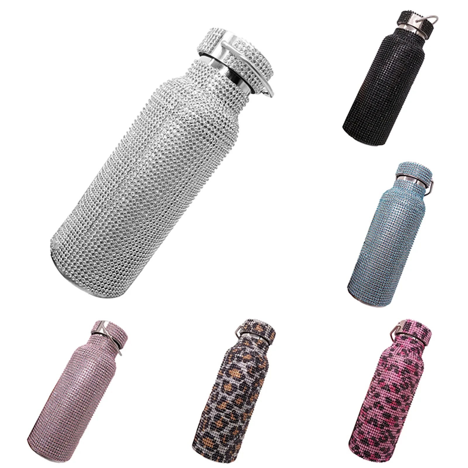 Practical Water Tumbler Glitter Bling Rhinestone Stainless Steel Thermal Bottle Cup Mug Diamond Water Bottle for Gift
Practical Water Tumbler Glitter Bling Rhinestone Stainless Steel Thermal Bottle Cup Mug Diamond Water Bottle for Gift