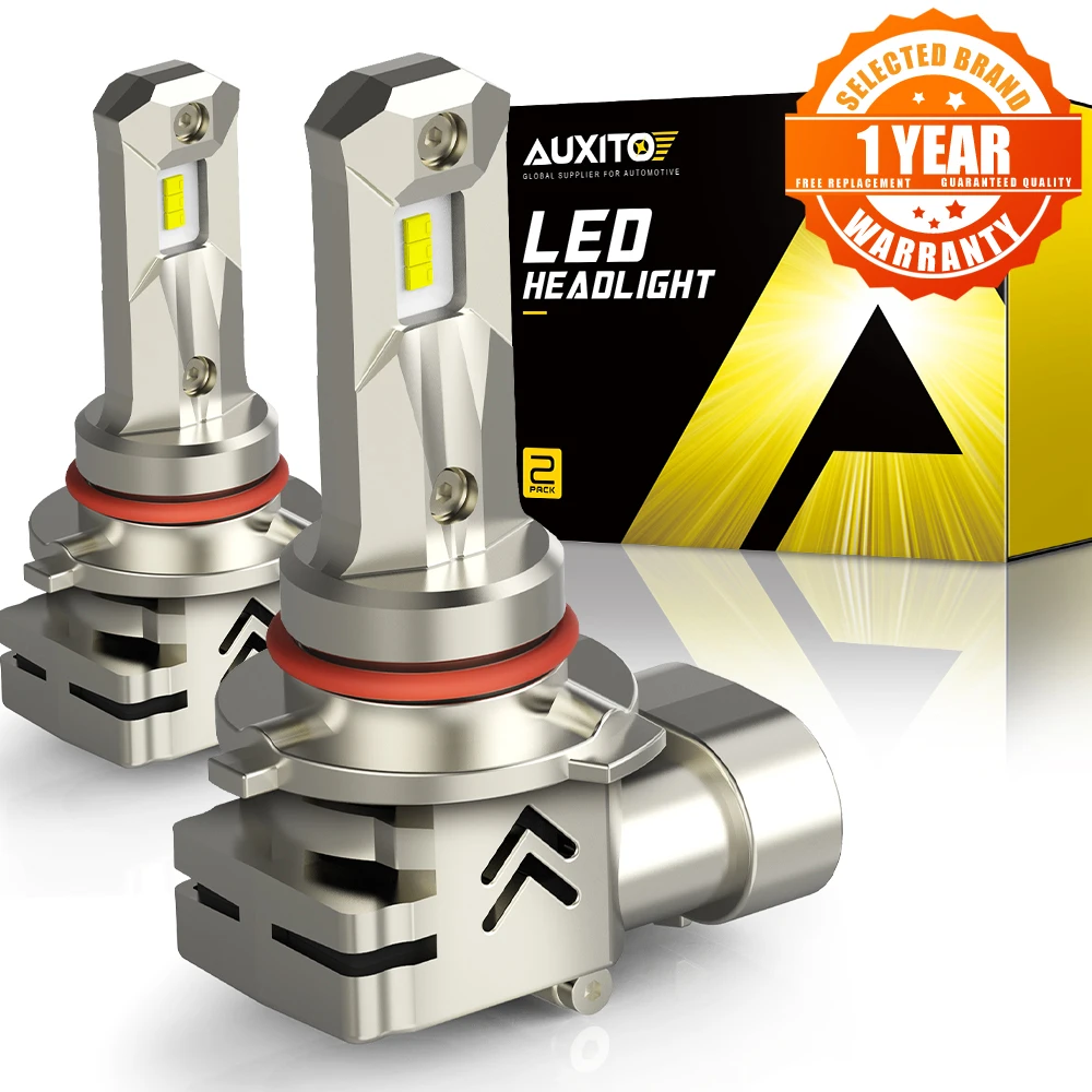 AUXITO 2Pcs 9005 HB3 LED Headlight Bulb H8 H11 Car Headlamp CSP Led Auto Lamp Hb4 9006 for Honda Ford Toyota Kia VW 6000K
AUXITO 2Pcs 9005 HB3 LED Headlight Bulb H8 H11 Car Headlamp CSP Led Auto Lamp Hb4 9006 for Honda Ford Toyota Kia VW 6000K
