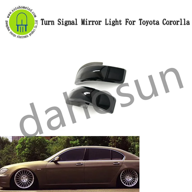 2Pcs Dynamic LED Indicator Side Marker Light Assembly for Toyota Corolla Camry Avalon Prius Rearview Turn Signal mirror Lamp
2Pcs Dynamic LED Indicator Side Marker Light Assembly for Toyota Corolla Camry Avalon Prius Rearview Turn Signal mirror Lamp