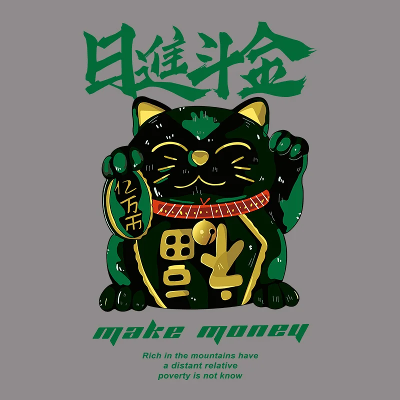 Funny lucky cat pattern vinyl heat sticker DIY heat transfer patch for decorating clothing T-shirt iron on canvas bag
Funny lucky cat pattern vinyl heat sticker DIY heat transfer patch for decorating clothing T-shirt iron on canvas bag