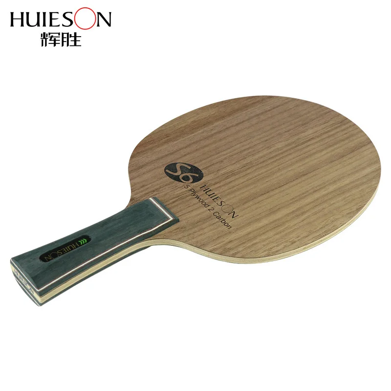 Ракетка для настольного тенниса Huieson S6, Двухслойное карбоновое лезвие для пинг-понга из фанеры орехового дерева 5
Ракетка для настольного тенниса Huieson S6, Двухслойное карбоновое лезвие для пинг-понга из фанеры орехового дерева 5