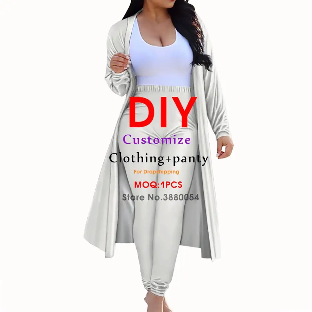 2022 Customized Your Image Women's Long-Sleeved Cloak Trousers Spring Clothing 2 Sets DIY Logo Ladies 4XL Dropshipping
2022 Customized Your Image Women's Long-Sleeved Cloak Trousers Spring Clothing 2 Sets DIY Logo Ladies 4XL Dropshipping
