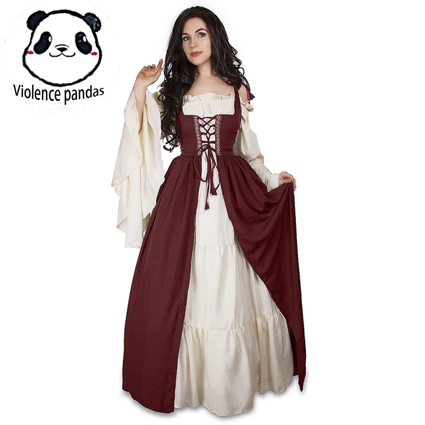Medieval Dress Cosplay Halloween Costumes for Women Palace Carnival Party Disguise Princess Female Vestido Robe Plus Size Noble
Medieval Dress Cosplay Halloween Costumes for Women Palace Carnival Party Disguise Princess Female Vestido Robe Plus Size Noble