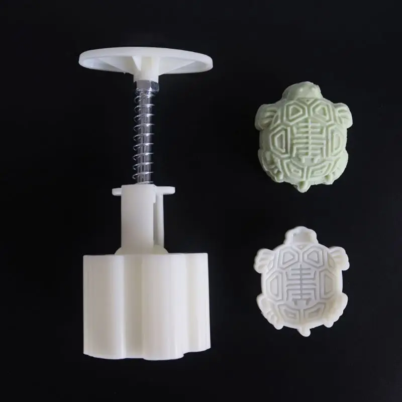 50g Moon Cake Mold for Turtle Stamp Barrel Mooncake Hand Pressure Pastry Mould DIY Bakware for Mid-autumn Festival Suppl
50g Moon Cake Mold for Turtle Stamp Barrel Mooncake Hand Pressure Pastry Mould DIY Bakware for Mid-autumn Festival Suppl