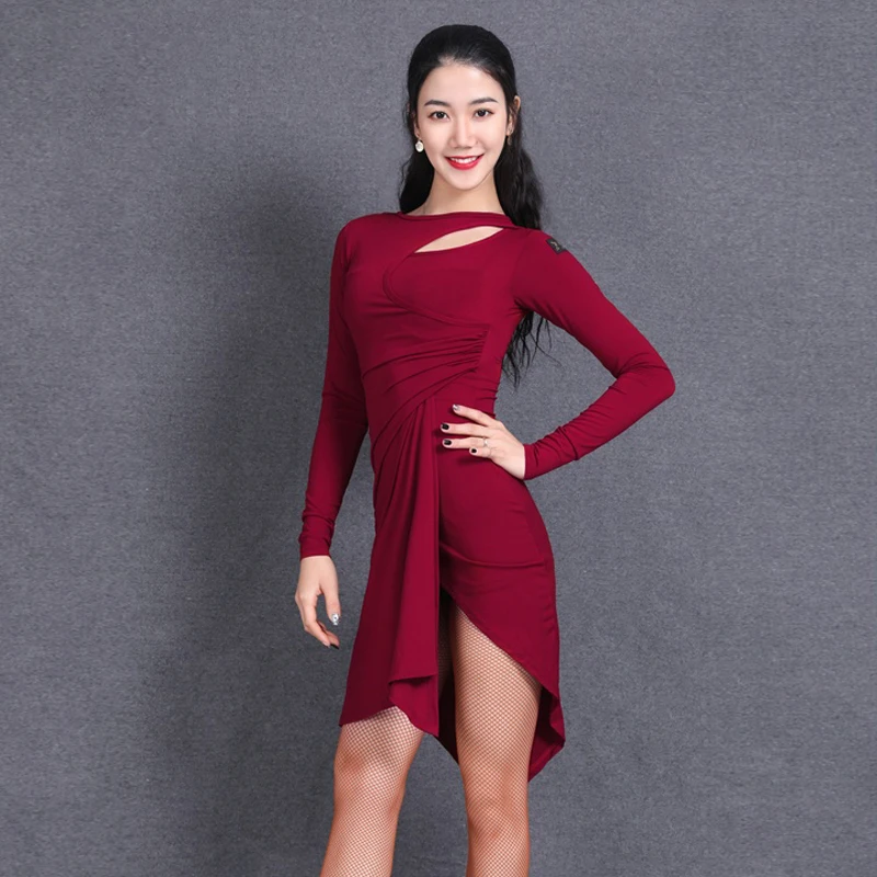 New Latin Dance Dress Long/Short Sleeve Practice Clothes For Women Salsa Cha Cha Samba Tango Dancing Performance Clothing VO262
New Latin Dance Dress Long/Short Sleeve Practice Clothes For Women Salsa Cha Cha Samba Tango Dancing Performance Clothing VO262