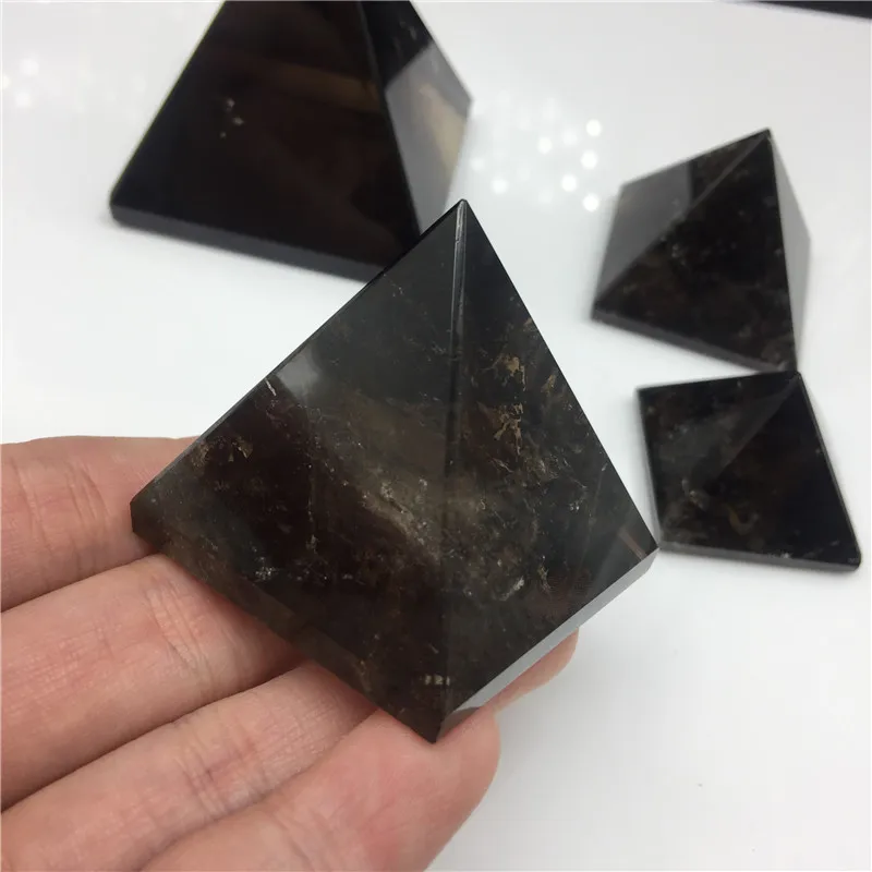 AAA Natural Smoky Quartz Pyramid Tea Crystal Quartz Pyramid Ore Gems stone Energy stone Crystal Healing 30mm-80mm
AAA Natural Smoky Quartz Pyramid Tea Crystal Quartz Pyramid Ore Gems stone Energy stone Crystal Healing 30mm-80mm