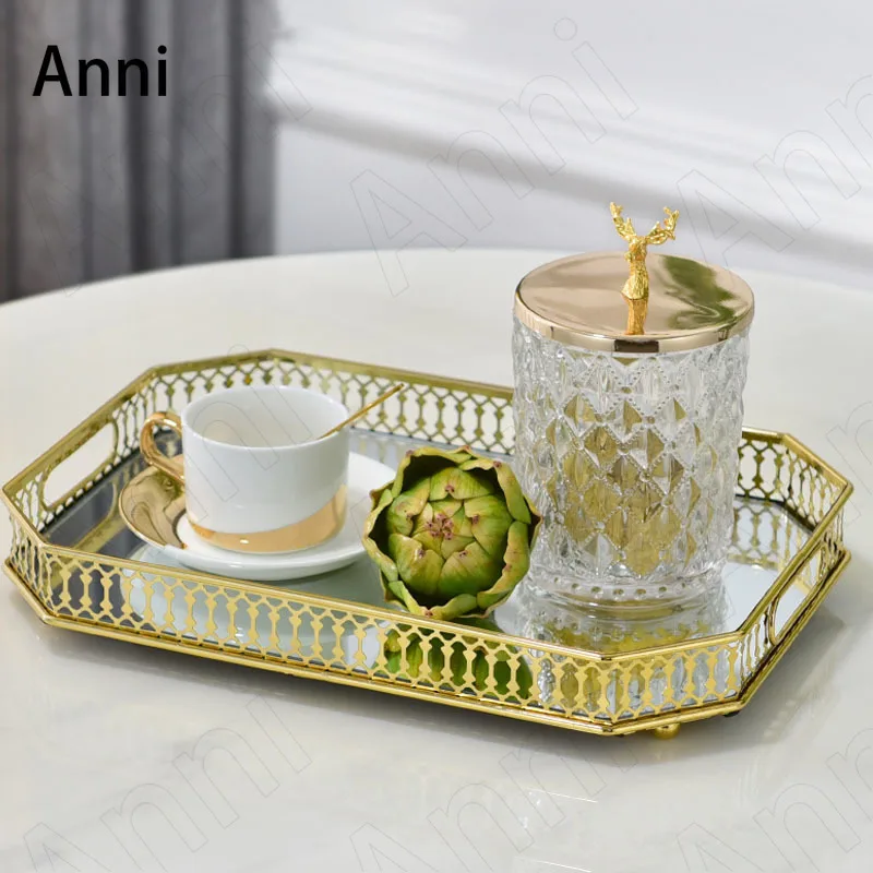 Nordic Creativity Hollow Mirror Tray Modern Simple Metal Coffee Table Wine Set Teacup Storage Trays Home Living Room Decoration
Nordic Creativity Hollow Mirror Tray Modern Simple Metal Coffee Table Wine Set Teacup Storage Trays Home Living Room Decoration