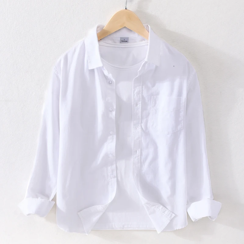 100% Cotton long-sleeved spring brand shirt men fashion comfortable shirts for men solid trendy shirt mens chemise camisa
100% Cotton long-sleeved spring brand shirt men fashion comfortable shirts for men solid trendy shirt mens chemise camisa