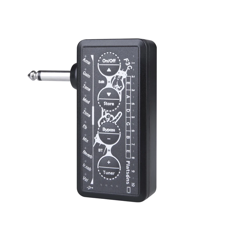 Гитарные усилители BATESMUSICMulti-Effect для наушников, 10 заводских предустановок, 10 классических предустановок, легко носить с собой
Гитарные усилители BATESMUSICMulti-Effect для наушников, 10 заводских предустановок, 10 классических предустановок, легко носить с собой