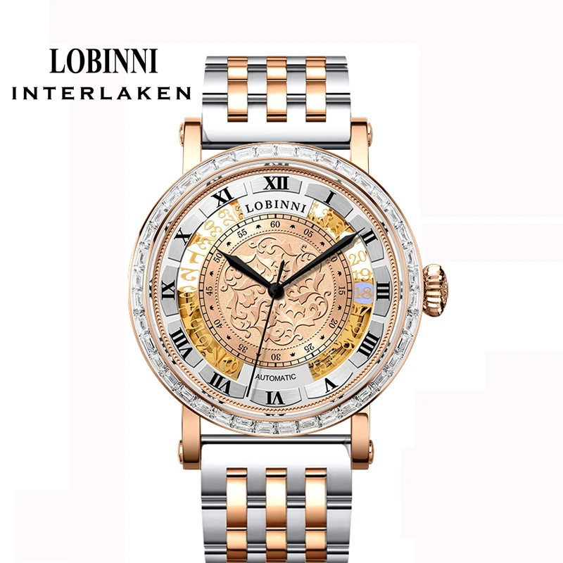 LOBINNI Royal Vintage Мужские автоматические механические часы из нержавеющей стали 316L Часы с календарем Сапфировое стекло Водонепроницаемые мужские часы
LOBINNI Royal Vintage Мужские автоматические механические часы из нержавеющей стали 316L Часы с календарем Сапфировое стекло Водонепроницаемые мужские часы