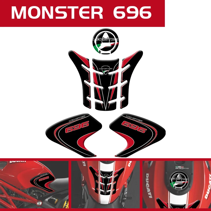 3D Tank Pad Protection Sticker Decal for Monster 696 Motorcycle Gas Cap Fuel Tank Pad Sticker Protection
3D Tank Pad Protection Sticker Decal for Monster 696 Motorcycle Gas Cap Fuel Tank Pad Sticker Protection
