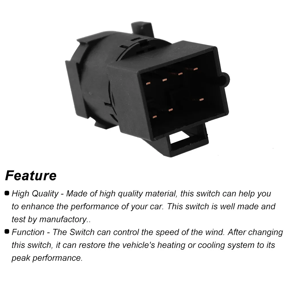 7 Pin HVAC Heater Blower Motor Control Switch for Chevy C1500 K1500 Pickup Silverado Suburban for GMC 16192099 Replacement Part
7 Pin HVAC Heater Blower Motor Control Switch for Chevy C1500 K1500 Pickup Silverado Suburban for GMC 16192099 Replacement Part