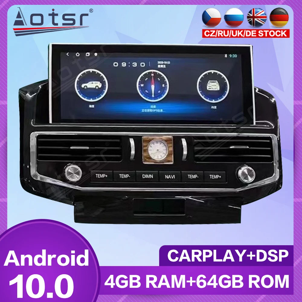 Android 10 для Toyota Land Cruiser LC200 2008 2009 - 2015 автомобильное радио, мультимедийный рекордер, видеоплеер, навигация GPS, головное устройство
Android 10 для Toyota Land Cruiser LC200 2008 2009 - 2015 автомобильное радио, мультимедийный рекордер, видеоплеер, навигация GPS, головное устройство