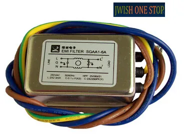EMC Anti-Interference POWER Filter Communication Single-Phase Universal Filter SGAA1-6A
EMC Anti-Interference POWER Filter Communication Single-Phase Universal Filter SGAA1-6A