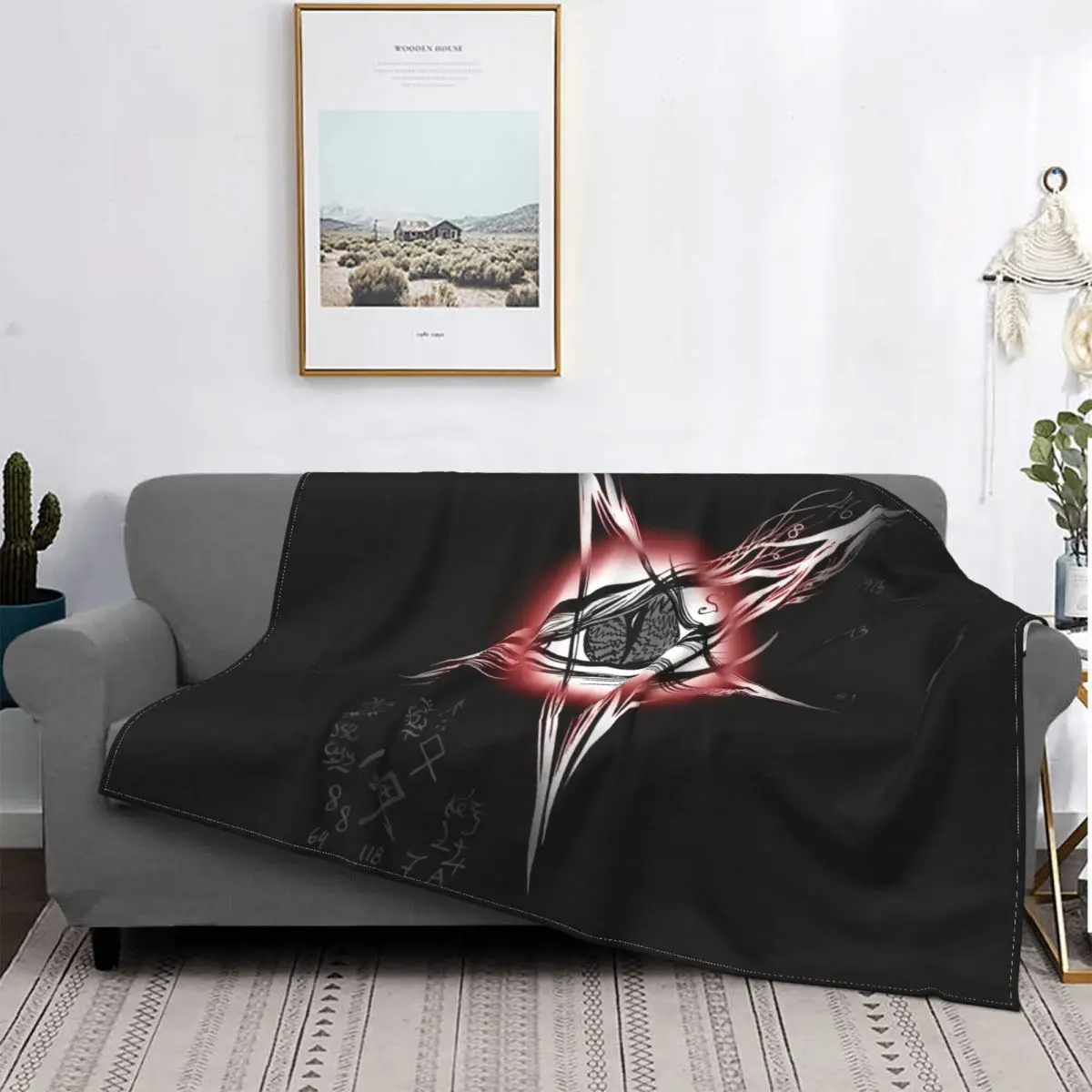 Baphomet's Eye . Black Red White Blankets Fleece Decoration Ultra-Soft Throw Blankets for Bedding Bedroom Plush Thin Quilt
Baphomet's Eye . Black Red White Blankets Fleece Decoration Ultra-Soft Throw Blankets for Bedding Bedroom Plush Thin Quilt