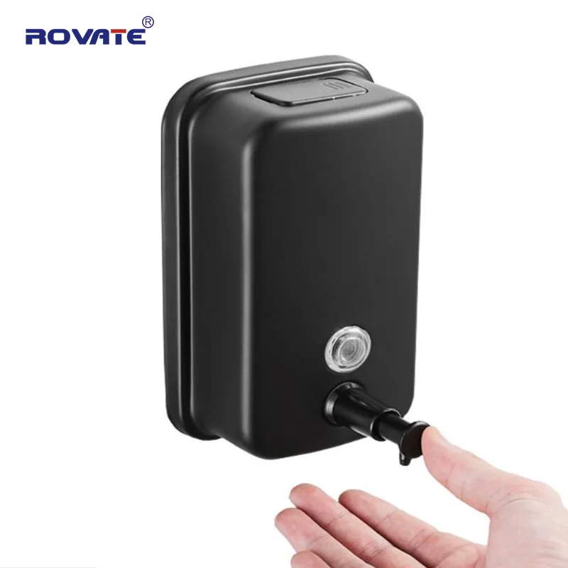 Дозатор для мыла ROVATE ручной настенный, 500/800/1000 мл, из нержавеющей стали 304
Дозатор для мыла ROVATE ручной настенный, 500/800/1000 мл, из нержавеющей стали 304