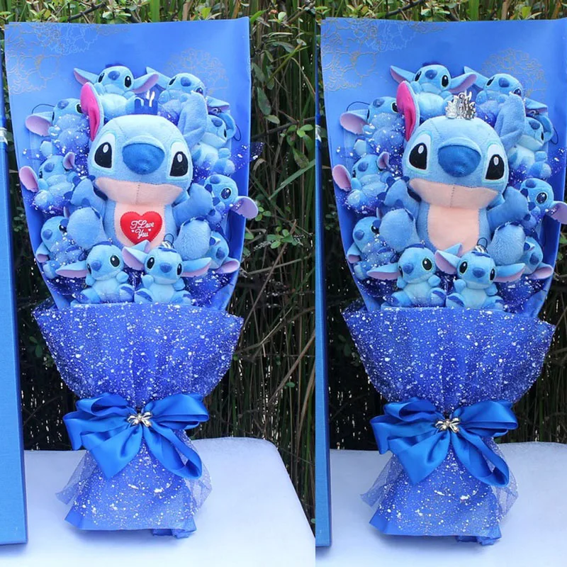 Disney, букет цветов, мультяшный Лило, Стич, плюшевая игрушка, кукла, букет, Подарочная коробка, подарок для детей рождественские день рождения подарки, подарок на день Святого Валентина
Disney, букет цветов, мультяшный Лило, Стич, плюшевая игрушка, кукла, букет, Подарочная коробка, подарок для детей рождественские день рождения подарки, подарок на день Святого Валентина