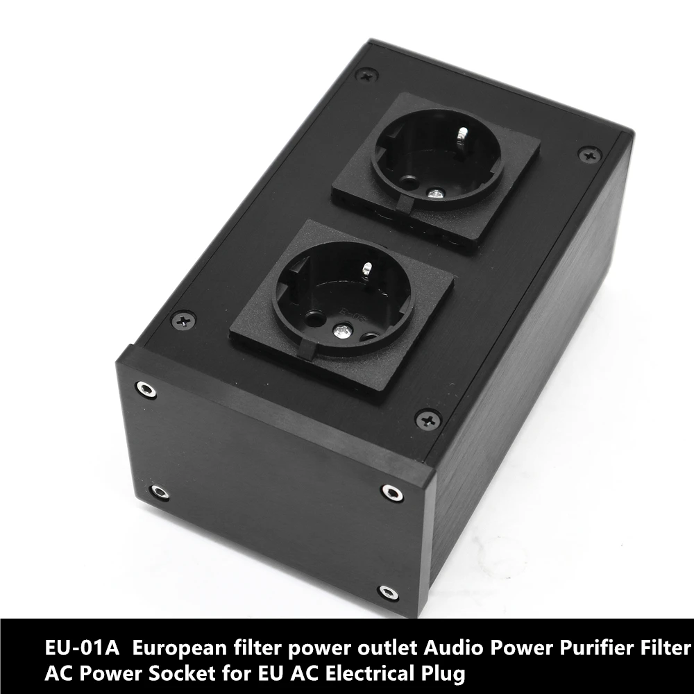 Euro style EU-01A dual position EMI filter power purifier AC Euro style socket
Euro style EU-01A dual position EMI filter power purifier AC Euro style socket