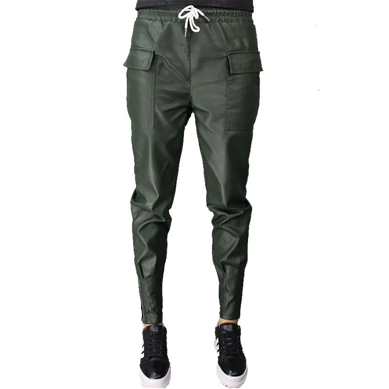 Women Fashion Elastic Waist Joggers Pants Casual Hip Long Trousers Pu Leather Pencil Pants Streetwear Plus Size 5XL Trousers
Women Fashion Elastic Waist Joggers Pants Casual Hip Long Trousers Pu Leather Pencil Pants Streetwear Plus Size 5XL Trousers
