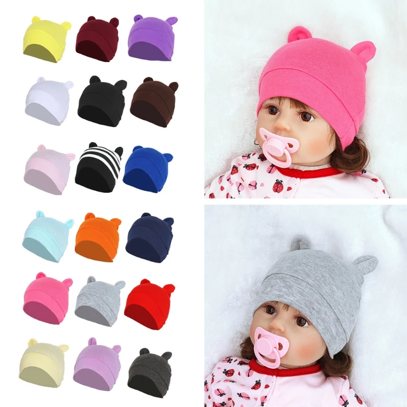 Cute Ears Baby Hat Solid Color Beanie Newborn Infants Toddler Autumn Winter Bonnet G99C
Cute Ears Baby Hat Solid Color Beanie Newborn Infants Toddler Autumn Winter Bonnet G99C