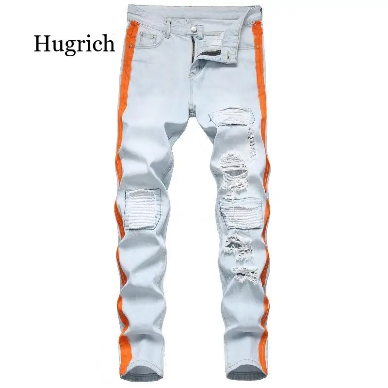 2021 New Mens Fashion Slim Jeans Skinny Moto Biker Casual Jeans Straight Motorcycle Jeans Men Destroyed Denim Trousers
2021 New Mens Fashion Slim Jeans Skinny Moto Biker Casual Jeans Straight Motorcycle Jeans Men Destroyed Denim Trousers