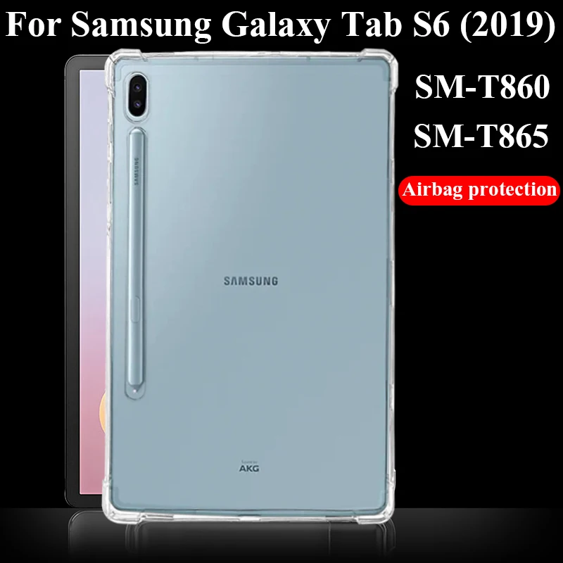 Чехол для планшета Samsung Galaxy Tab S6, 2019, 10,5, силиконовый мягкий чехол, подушка безопасности из ТПУ, прозрачная защитная сумка для SM-T860/T865
Чехол для планшета Samsung Galaxy Tab S6, 2019, 10,5, силиконовый мягкий чехол, подушка безопасности из ТПУ, прозрачная защитная сумка для SM-T860/T865