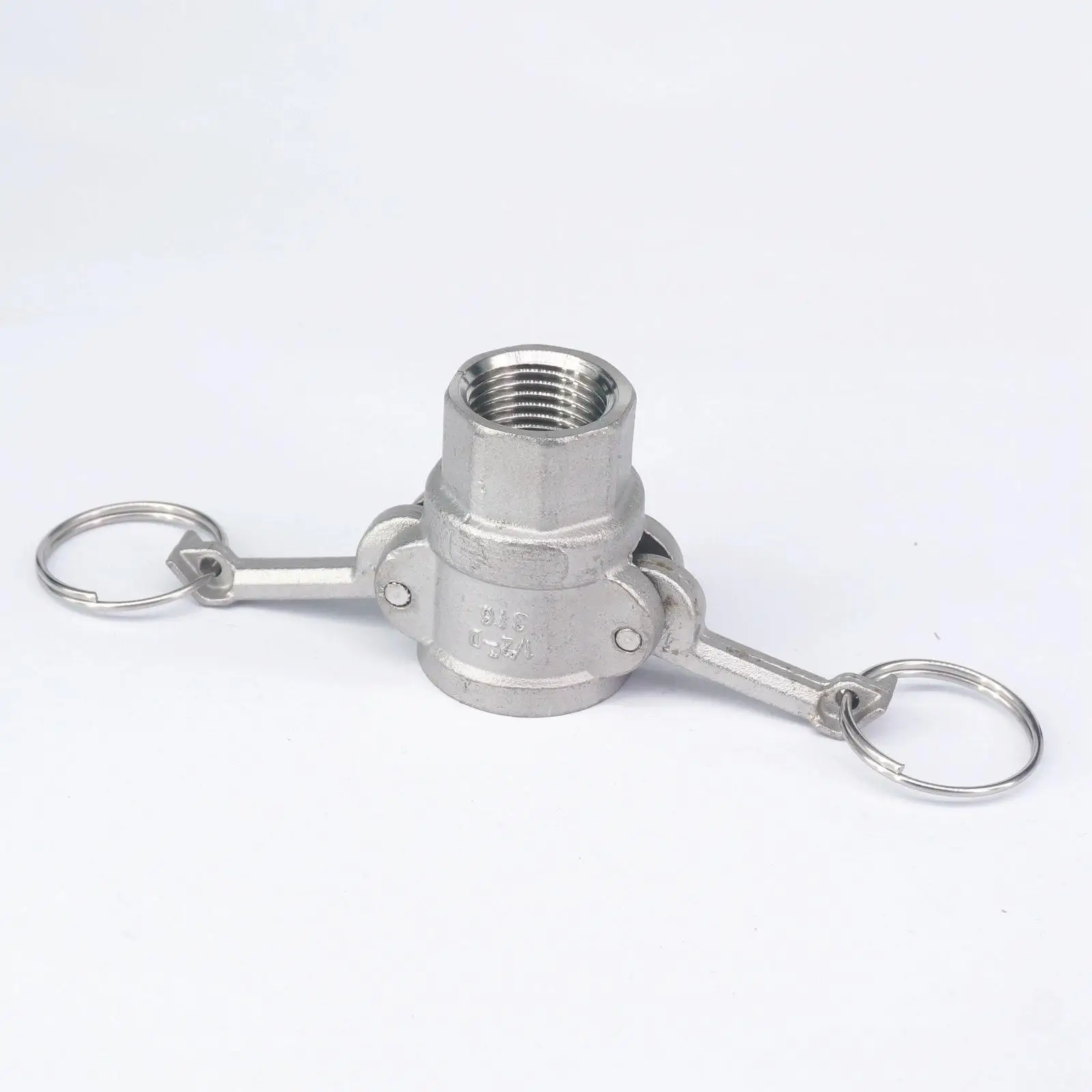 1/2" BSP Female 304 Stainless Steel Type D Socket Quick Fitting Camlock Connector Cam and Groove Coupler Wrench
1/2" BSP Female 304 Stainless Steel Type D Socket Quick Fitting Camlock Connector Cam and Groove Coupler Wrench