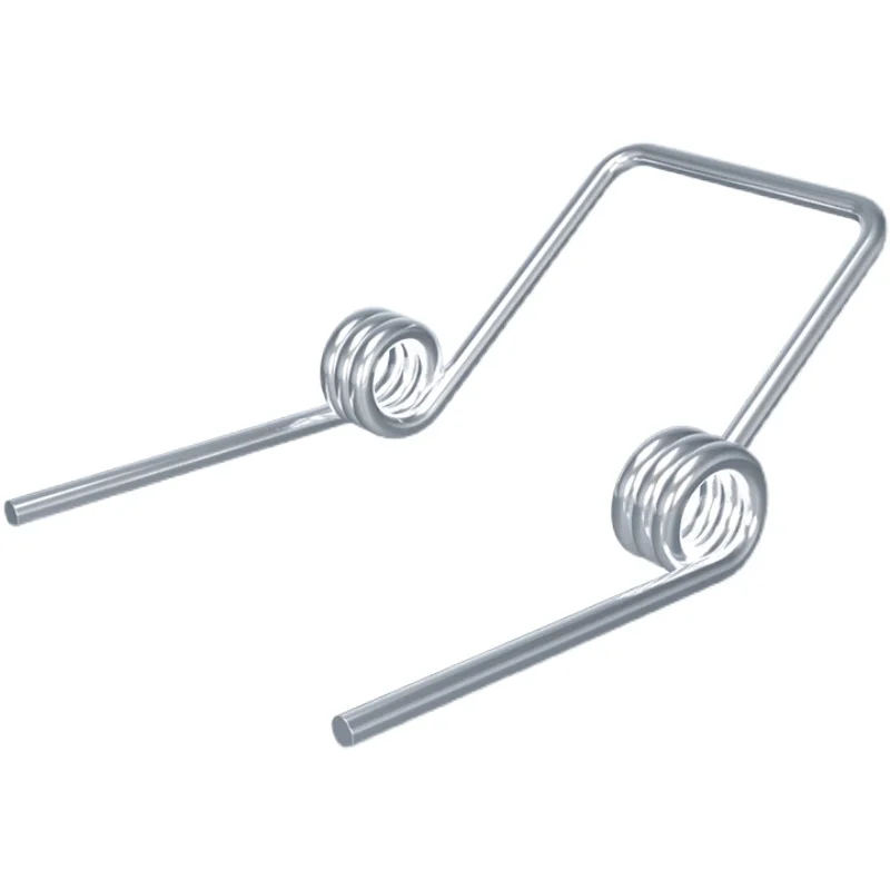 Stainless Steel Double Torsion Spring Wire Diameter 1.5mm 150 Degree Double Coil Large Torsion Spring
Stainless Steel Double Torsion Spring Wire Diameter 1.5mm 150 Degree Double Coil Large Torsion Spring