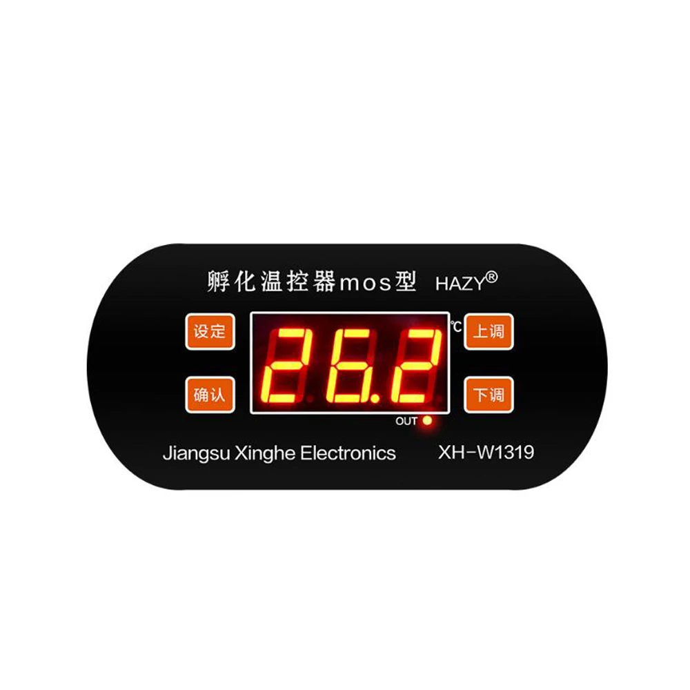 W1319 Digital Thermostat Temperature Controller Hatching MOS Tube Heating Temperature Control 0.1 Degree
W1319 Digital Thermostat Temperature Controller Hatching MOS Tube Heating Temperature Control 0.1 Degree
