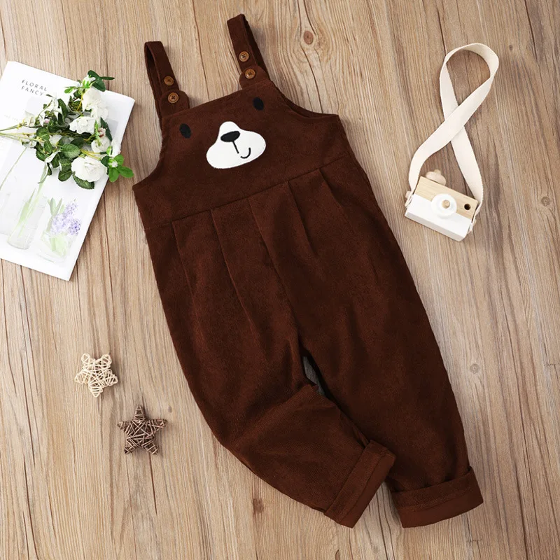 Bear Print Children Overalls Button Corduroy Overalls Kids Suspender Pants Toddler Bib Romper Jumpsuit Winter Baby Girl Overalls
Bear Print Children Overalls Button Corduroy Overalls Kids Suspender Pants Toddler Bib Romper Jumpsuit Winter Baby Girl Overalls