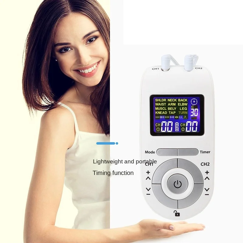 Body massage instrument TENS EMS Meridian instrument physical therapy pulse electrotherapy instrument
Body massage instrument TENS EMS Meridian instrument physical therapy pulse electrotherapy instrument