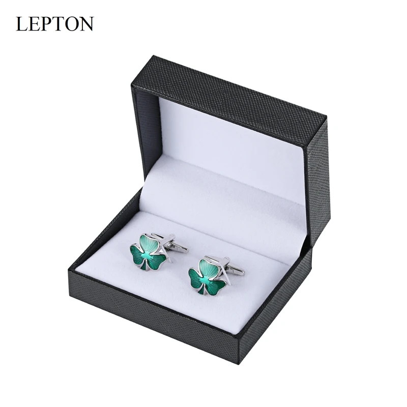 LEPTON 2025 Classic Men's Green Shamrock Clover Cufflinks - Formalwear Accessory for Father's Day Wedding Anniversary
LEPTON 2025 Classic Men's Green Shamrock Clover Cufflinks - Formalwear Accessory for Father's Day Wedding Anniversary