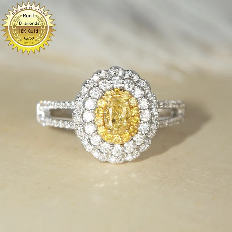 С покрытием 18-ти каратным белым золото 0.88ct натуральный кольцо c настоящим бриллиантом ювелирные изделия Обручение и свадебных торжеств имеют сертификат
С покрытием 18-ти каратным белым золото 0.88ct натуральный кольцо c настоящим бриллиантом ювелирные изделия Обручение и свадебных торжеств имеют сертификат