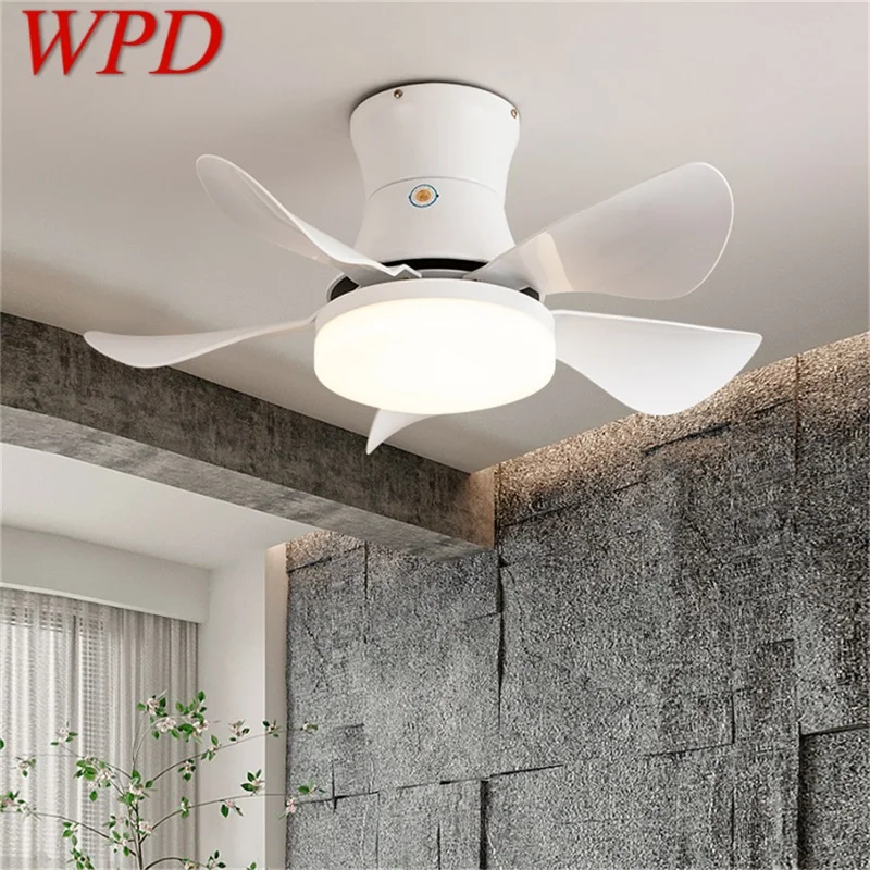 WPD Nordic Ceiling Fan Lamp with Remote Control LED Contemporary Lighting for Home Bed Dining Room
WPD Nordic Ceiling Fan Lamp with Remote Control LED Contemporary Lighting for Home Bed Dining Room