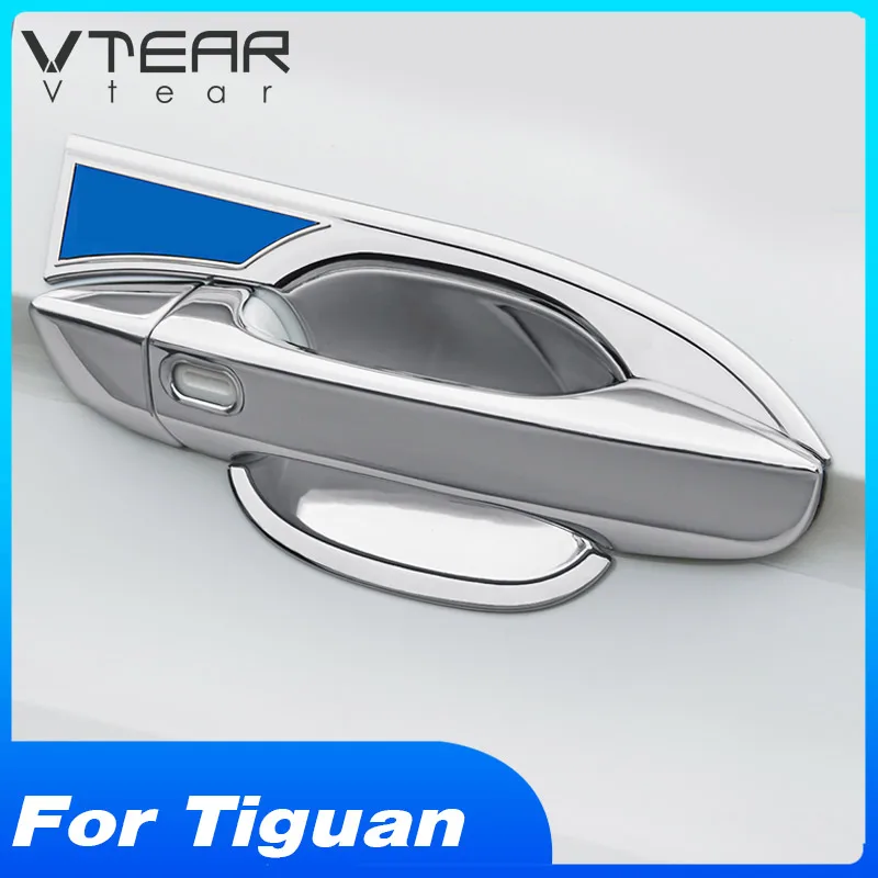 Vtear для VW Tiguan MK2 тигуан 2020 2019 аксессуары из АБС-пластика, хромовые автомобильные дверные ручки защитная крышка отделка внешнего вида модификации Стикеры,автомобильные товары 
Vtear для VW Tiguan MK2 тигуан 2020 2019 аксессуары из АБС-пластика, хромовые автомобильные дверные ручки защитная крышка отделка внешнего вида модификации Стикеры,автомобильные товары