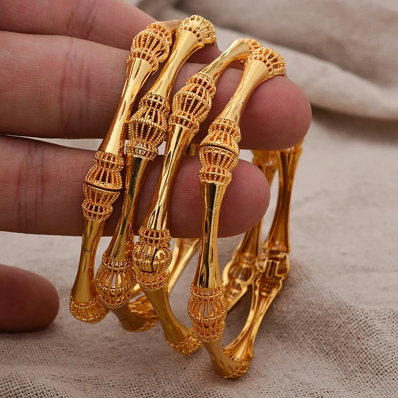 24k Dubai Gold Plated Bangles For Women African Bridal Wedding Gifts Party Bracelet Jewellery
24k Dubai Gold Plated Bangles For Women African Bridal Wedding Gifts Party Bracelet Jewellery