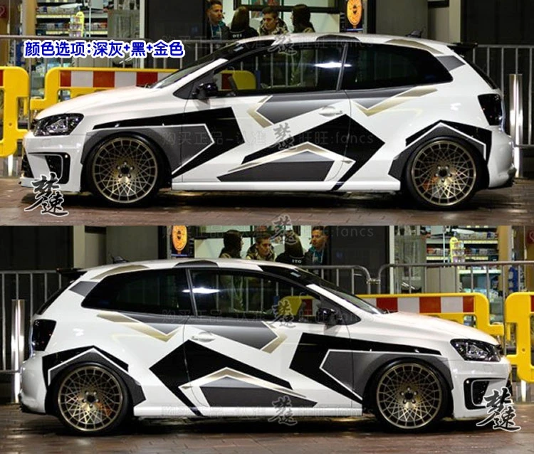 New Car Sticker For POLO Body Exterior Decoration Car Sticker Lahua POLO Personality Creative Camouflage Car Sticker
New Car Sticker For POLO Body Exterior Decoration Car Sticker Lahua POLO Personality Creative Camouflage Car Sticker