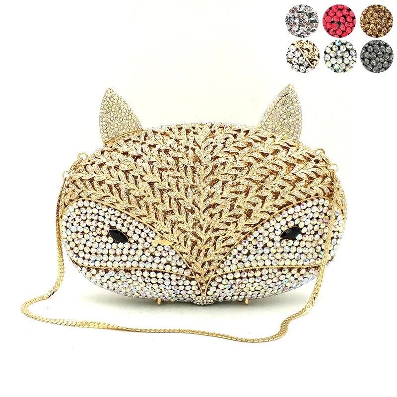 Animal bird design clutch women evening party bag diamonds fox shape crystal purses bridal wedding party crystal clutches
Animal bird design clutch women evening party bag diamonds fox shape crystal purses bridal wedding party crystal clutches