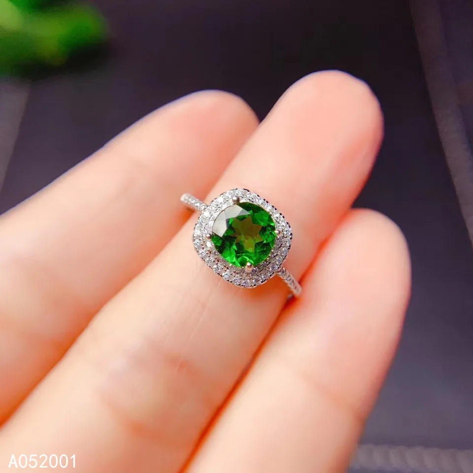 KJJEAXCMY fine jewelry natural Diopside 925 sterling silver women gemstone ring Gift Birthday Party support test popular
KJJEAXCMY fine jewelry natural Diopside 925 sterling silver women gemstone ring Gift Birthday Party support test popular