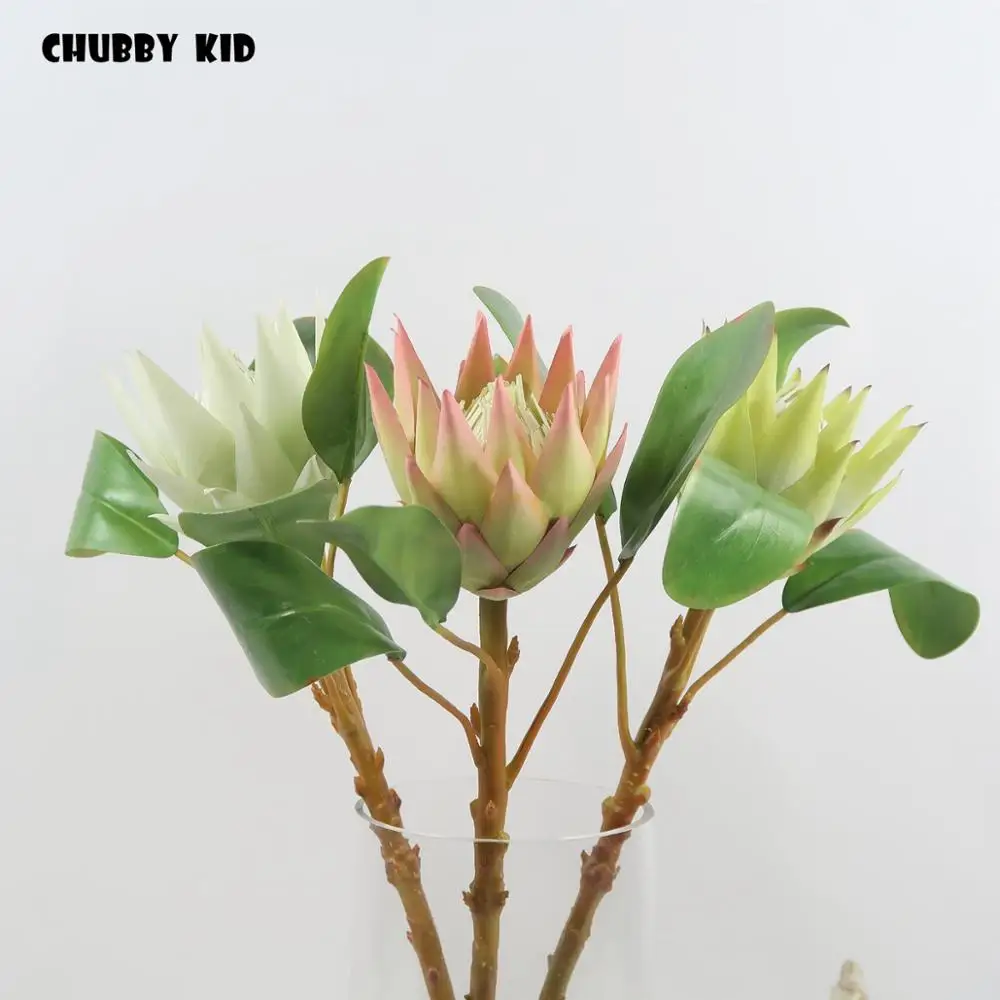 10pcs/lot! wholesale artificial Protea cynaroides silk flower Window decoration fake imperial flower king flower wedding flowers
10pcs/lot! wholesale artificial Protea cynaroides silk flower Window decoration fake imperial flower king flower wedding flowers