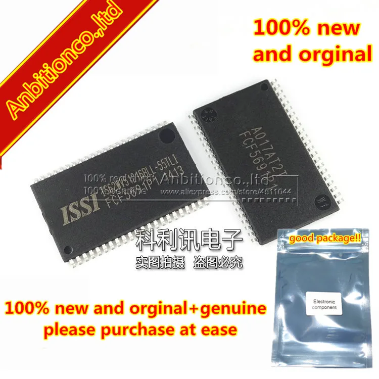 2 шт. 100% новые и оригинальные IS62WV51216BLL-55TLI TSSOP44 512K x 16 НИЗКОЕ НАПРЯЖЕНИЕ, ULTRA LOW POWER CMOS STATIC RAM в наличии
2 шт. 100% новые и оригинальные IS62WV51216BLL-55TLI TSSOP44 512K x 16 НИЗКОЕ НАПРЯЖЕНИЕ, ULTRA LOW POWER CMOS STATIC RAM в наличии
