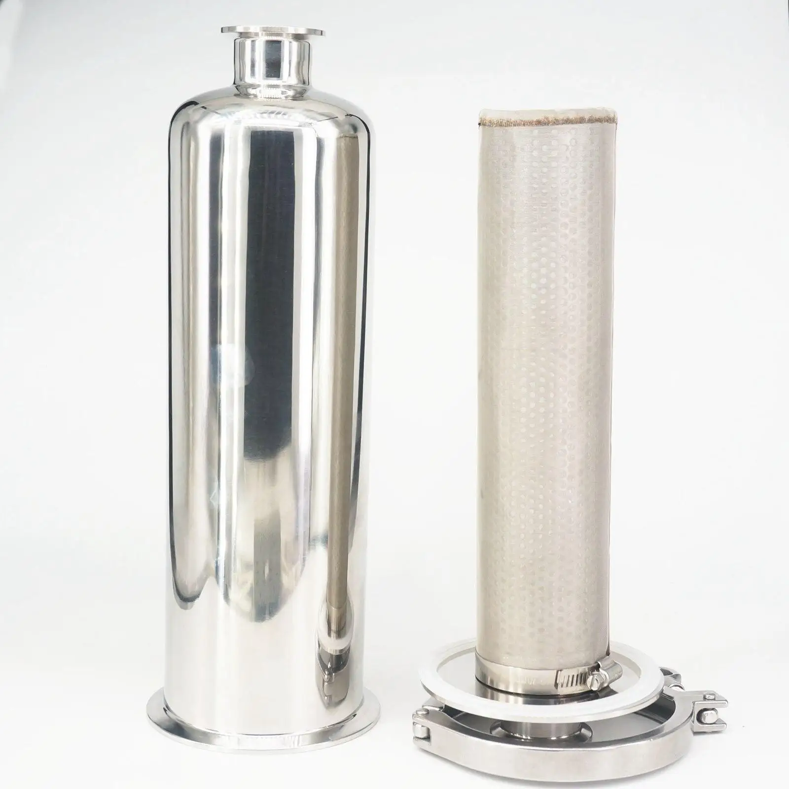 Fit 38mm Pipe OD 1.5" Tri Clamp SUS 304 Stainless Steel In-line Filter Strainer Beer Brewing 100 Mesh
Fit 38mm Pipe OD 1.5" Tri Clamp SUS 304 Stainless Steel In-line Filter Strainer Beer Brewing 100 Mesh