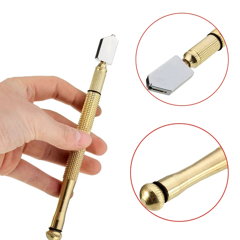 1pcs Antislip Metal Handle Carbide Wheel Blade Oil Filled Glass Cutter Cutting Tool
1pcs Antislip Metal Handle Carbide Wheel Blade Oil Filled Glass Cutter Cutting Tool