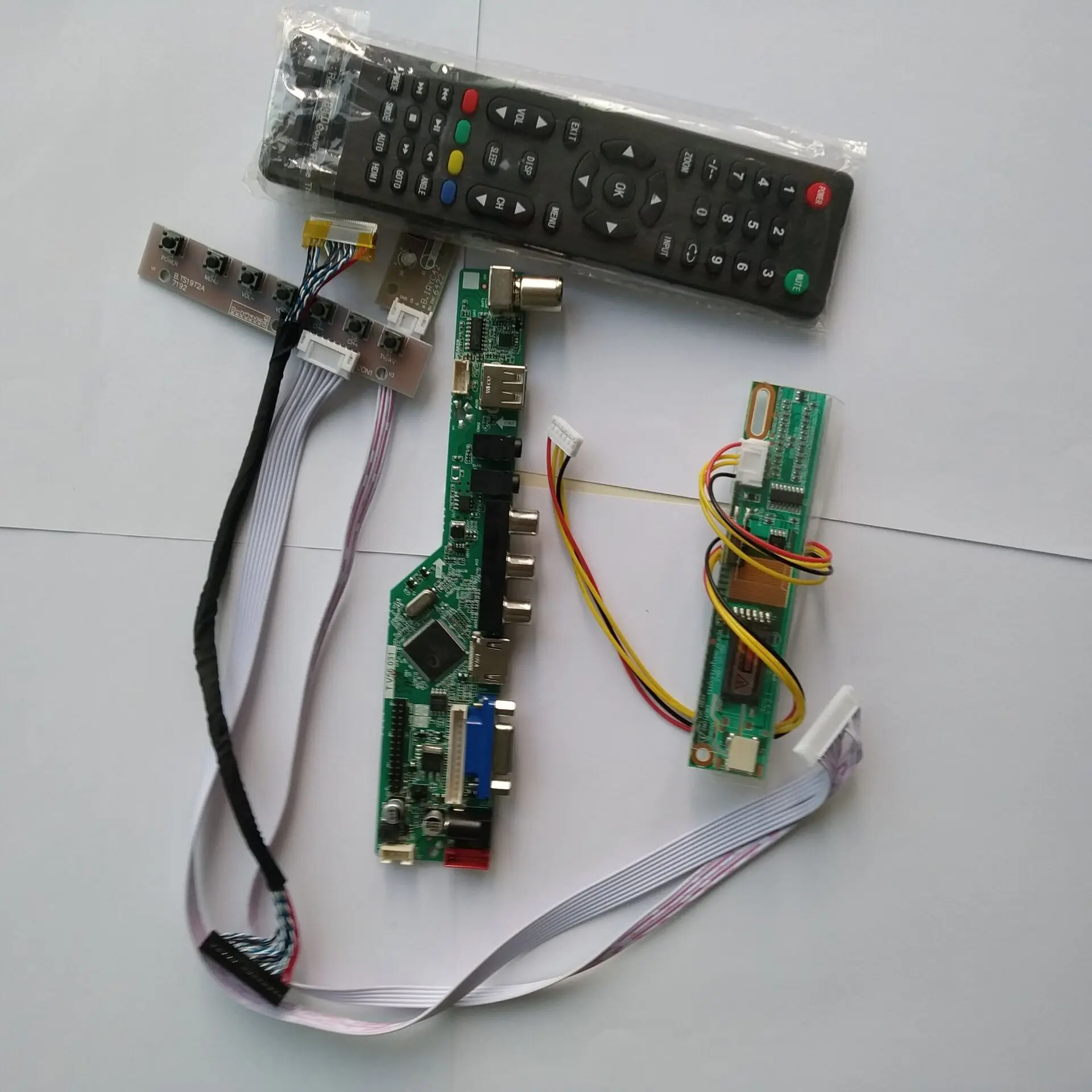 ТВ HDMI USB VGA AV ЖК-светодиодный комплект платы контроллера аудио для LTM230HT09 1920X1080 23,0 "панельный экран карта монитора
ТВ HDMI USB VGA AV ЖК-светодиодный комплект платы контроллера аудио для LTM230HT09 1920X1080 23,0 "панельный экран карта монитора