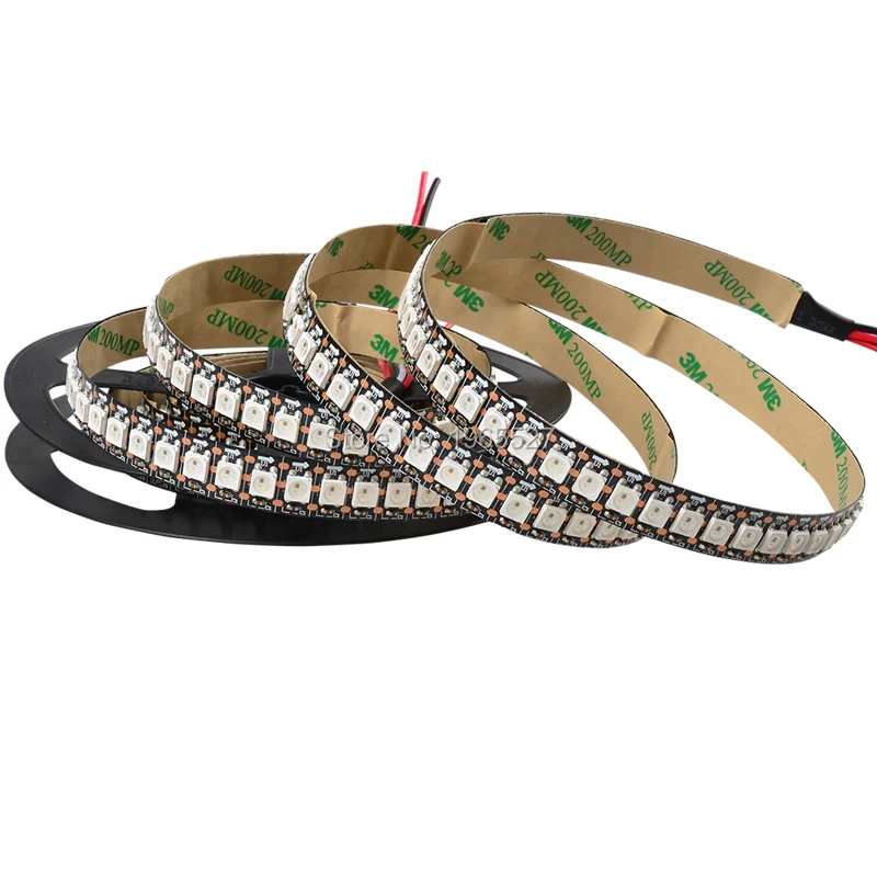 2M 144 светодиода/м SK6812 Smart RGB светодиодная лента; 144 пикселей/м 5050 SMD гибкая лента для телевизора; черная печатная плата; неводонепроницаемый IP20
2M 144 светодиода/м SK6812 Smart RGB светодиодная лента; 144 пикселей/м 5050 SMD гибкая лента для телевизора; черная печатная плата; неводонепроницаемый IP20