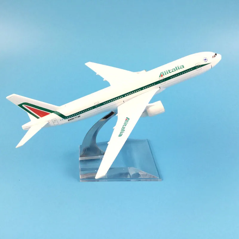 16cm Plane Airplane Model Alitalia Boeing 777 Aircraft Model Diecast Metal Airplanes Model 1:400 Plane Toy Gift
16cm Plane Airplane Model Alitalia Boeing 777 Aircraft Model Diecast Metal Airplanes Model 1:400 Plane Toy Gift