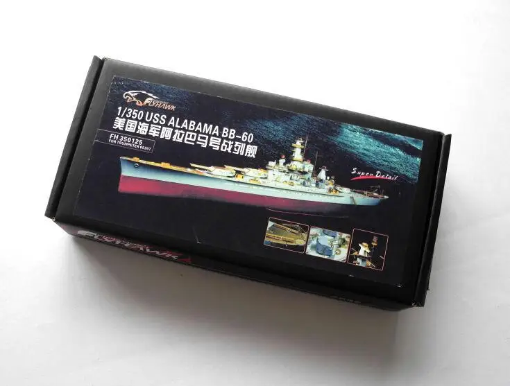 Flyhawk 350125 1/350 USS Alabama для Trumpeter высокое качество
Flyhawk 350125 1/350 USS Alabama для Trumpeter высокое качество