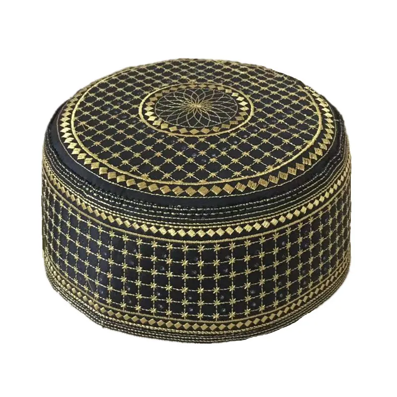 Black Muslim Hats Men Başörtüsü Arabic Turkish Topi Kufi Hat Jewish Kippah Namaz Islam Cap Turbante Turco Hombre Kippot Bonnet
Black Muslim Hats Men Başörtüsü Arabic Turkish Topi Kufi Hat Jewish Kippah Namaz Islam Cap Turbante Turco Hombre Kippot Bonnet